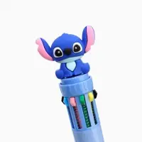 Ручка многоцветная 10 цветов Стич