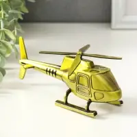Сувенир металл "Вертолёт" 15,3х9,5х5,8 см