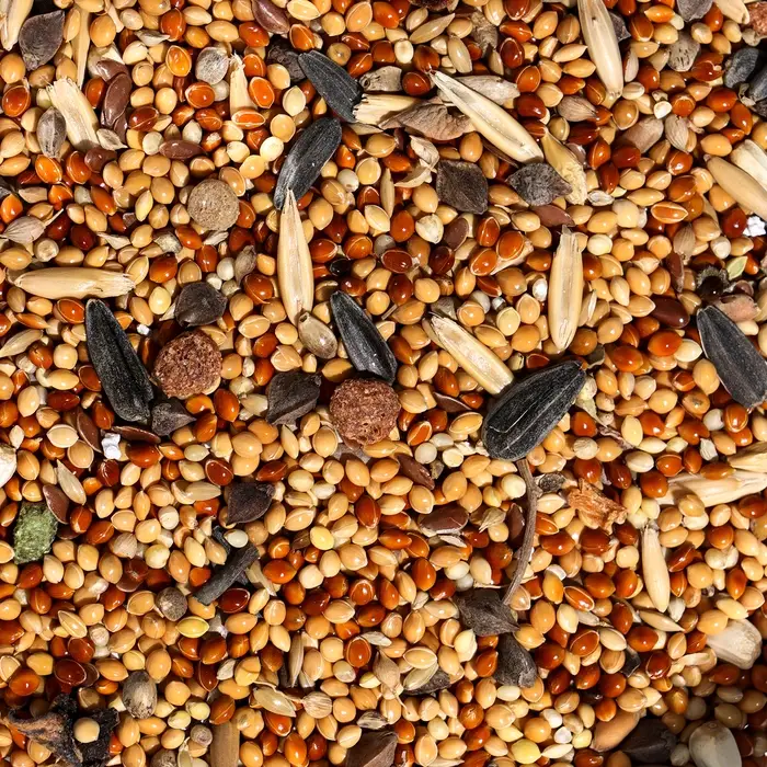 Корм "Верные друзья" для карелл и неразлучников, овощи/фрукты, 500 г