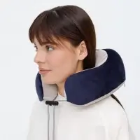 Дорожная подушка-массажер inRelax, синяя