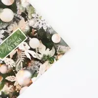 Упаковочная бумага на новый год глянцевая двухсторонняя &laquo;Сказочный праздник&raquo;, 50 х 70 см