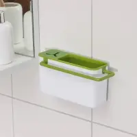 Подставка для ванных и кухонных принадлежностей, 20&times;9&times;9 см, цвет МИКС