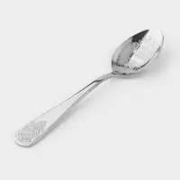 Набор ложек чайных 6 шт "Эмили" 13,2 см, цвет серебро