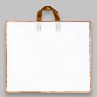 Пакет с петлевой ручкой белый 50 х 41 х 10 см 80 мкм