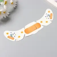 Переводная тату на тело цветная &laquo;Веснушки. Сухоцветы и лейкопластырь&raquo;, 16&times;5 см