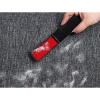 Щётка для одежды складная, 0.6&times;3.5&times;9.5 см, чёрная