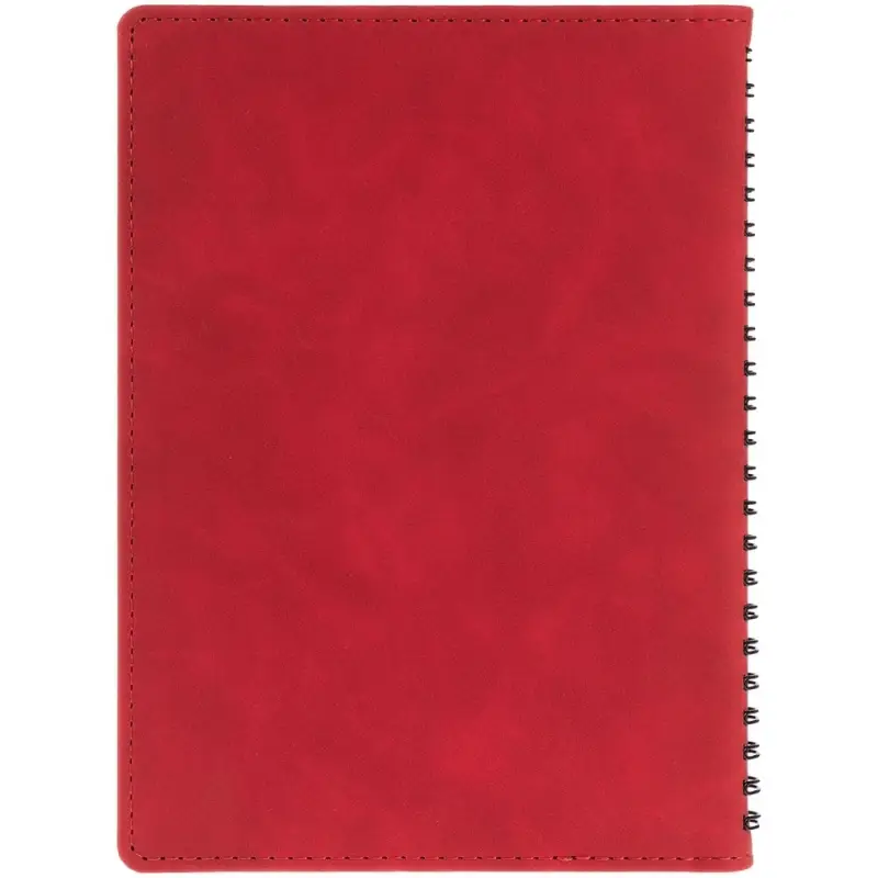Ежедневник Spring Urban на заказ, недатированный, красный