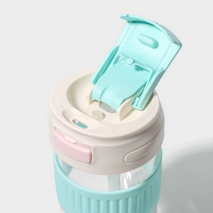 Термокружка стеклянная Magistro &laquo;Трэвел&raquo;, 570 мл, 8,9&times;8,3&times;18 см