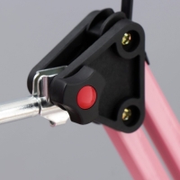 Настольная лампа "Юника" Е27 40Вт розовый 14,5х14,5х53 см RISALUX