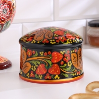 Коробка &laquo;Ягодка&raquo;, большая, 12-13&times;9-10 см, хохлома