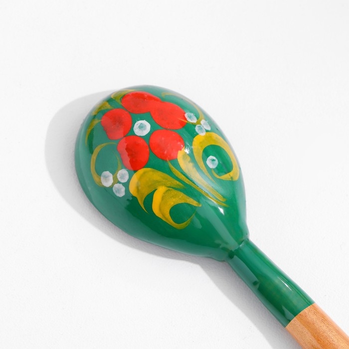 Ложка чайная &laquo;Зеленушка&raquo;, 14,7&times;3,5 см, микс