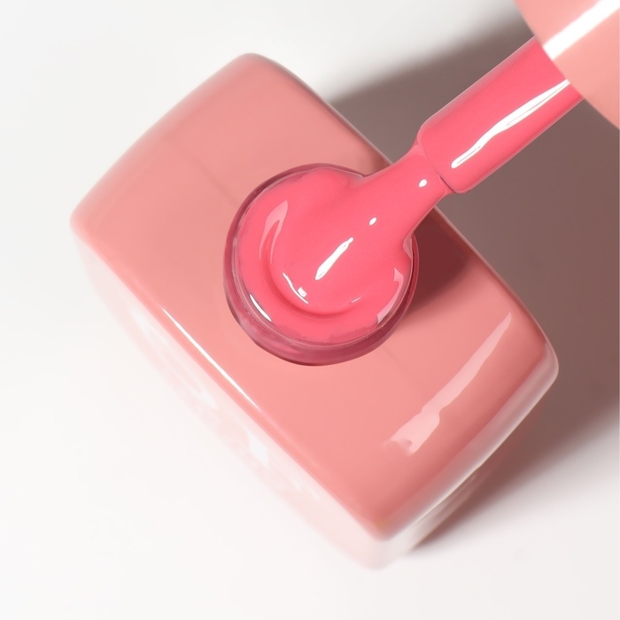 Гель лак для ногтей &laquo;SIMPLE&raquo;, 3-х фазный, 10 мл, LED/UV, цвет розовый (134)