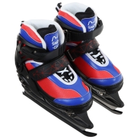 Коньки детские раздвижные Snow Cat, с роликовой платформой, р. 34-37