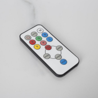 Световой прибор &laquo;Хрустальный шар&raquo; 5 см, поворотное крепление, пульт ДУ, свечение RGB, 220 В