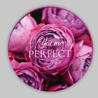 Набор шляпных коробок для цветов 4 в 1, упаковка подарочная, &laquo;Пионы&raquo;, 20 х 17,5 - 16 х 14 см