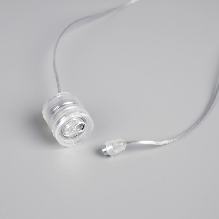 Светодиодный кулон &laquo;Клевер&raquo; 60 см, батарейки, свечение мульти (RGB)