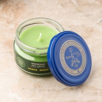 Эко-свеча магическая "Ловец денег" из натурального воска, 7х5 см