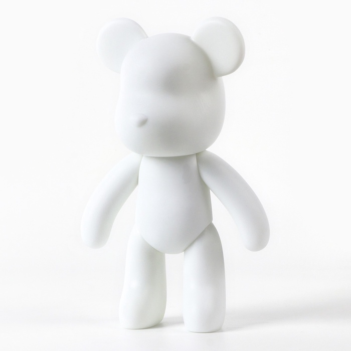 Игрушка помпонами "Медведь", цвет мятный ТМП