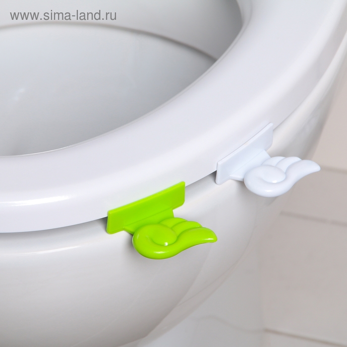 Ручка для сиденья унитаза &laquo;Ангелочек&raquo;, 4,8&times;4,5&times;1,5 см, цвет МИКС