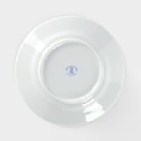 Тарелка фарфоровая &laquo;Беатриче&raquo;, d=20 см, цвет белый