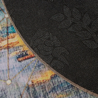 Коврик для дома Доляна &laquo;Луара&raquo;, цвет жёлтый, окантовка МИКС