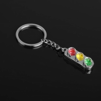 Брелок для ключей Cartage, металл, светофор