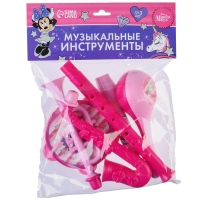 Музыкальные инструменты &laquo;Минни Маус&raquo;, в наборе 6 предметов, цвет розовый