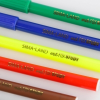 Фломастеры 18 цветов вентилируемый колпачок с европодвесом &laquo;1 сентября&raquo;