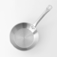 Сковорода из нержавеющей стали Hanna Kn&ouml;vell, d=22 см, h=5,5 см, толщина стенки 0,6 мм, длина ручки 21,5 см, индукция