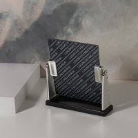 Зеркало настольное, зеркальная поверхность 11,5 &times; 14,5 см, цвет серебристый