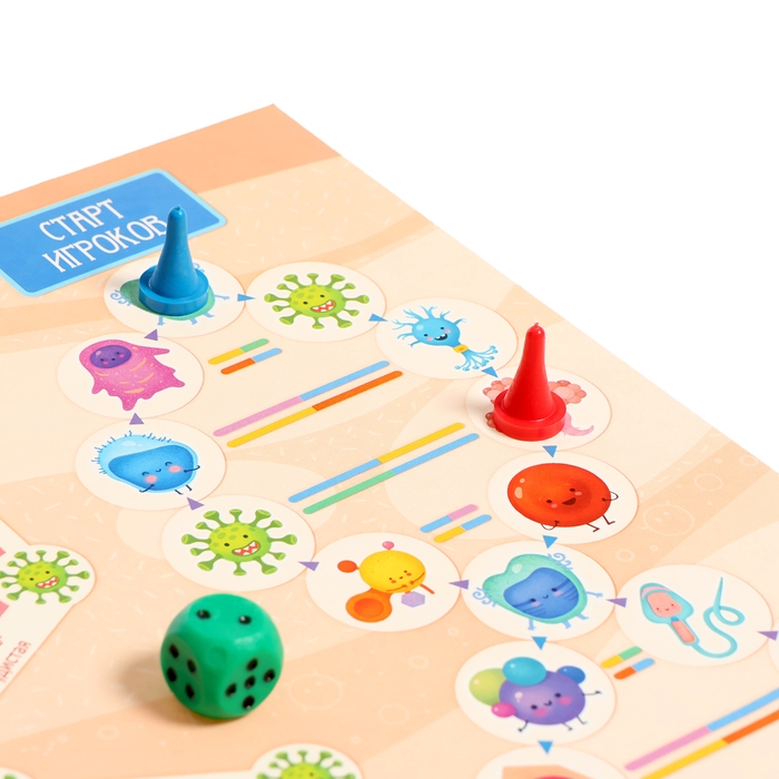 Настольная игра &laquo;Викторина. Как устроен человек?&raquo;, 7-12 лет