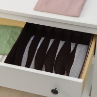 Органайзер для хранения белья Доляна &laquo;Браун&raquo;, 7 ячеек, 34&times;30,5&times;10 см, цвет коричневый