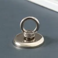 Поисковый магнит односторонний сила сцепления 0-38 кг d=42 мм