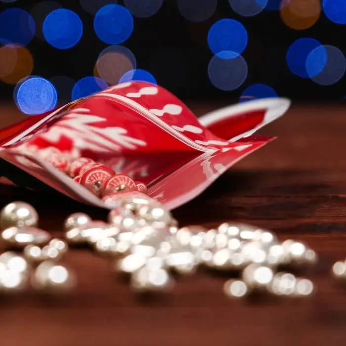 Пакет подарочный &laquo;Варежки&raquo;, с zip - lock застежкой 20&times;15 см