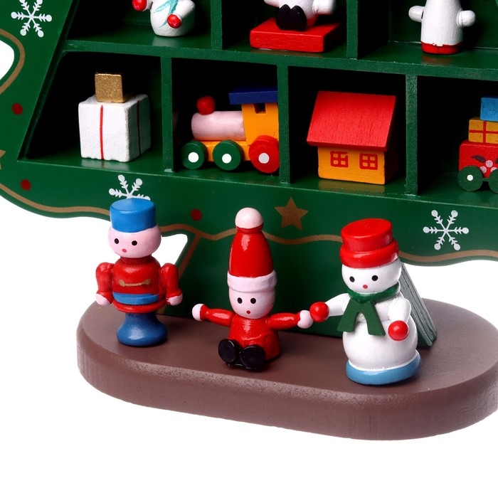 Новогодний сувенир &laquo;Ёлка с ячейками под подарки&raquo; 26 &times; 30 см