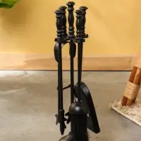 Каминный набор, 42 см, сталь