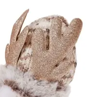 Фигура текстиль &laquo;Гном лосяш&raquo; 33 см, 1 LED, от батареек AG13&times;3, свечение тёплое белое