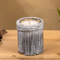 Свеча ароматизированная в бамбуке &laquo;Лотос&raquo;, 8&times;8&times;9 см, 200 мл