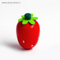 Счётный набор "Клубничка", 12 ягод: 3 &times; 2 см