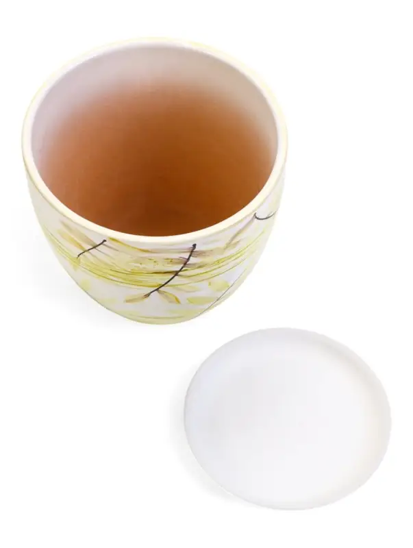 Горшок цветочный поддоном  2,5 л,  керамика, Тропики (М)