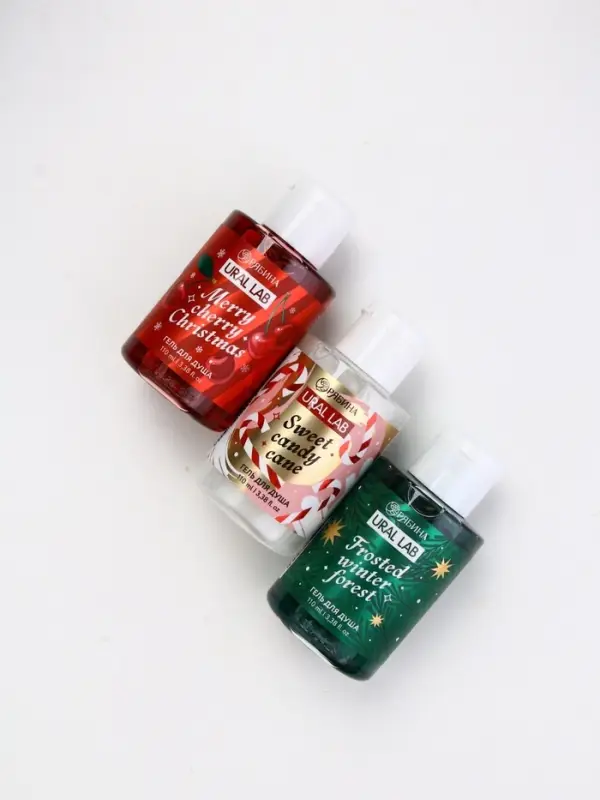 У_Winter Melody Набор Winter magic stories,3 геля для душа по 100 мл (10872545)