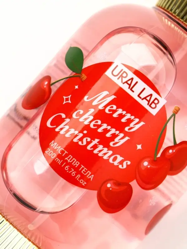 Мист парфюмированный для тела, аромат: рождественская вишня, 200 мл, URAL LAB