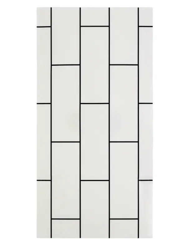 Панель самоклеящаяся 60*30 см кирпич белый