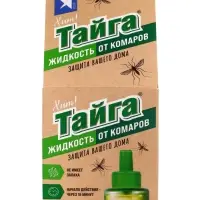 Тайга Хит! Ликвид жидкостной наполнитель от комаров 45 ночей