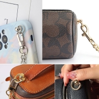 Кобурный винт d = 6/8 &times; 9 мм, с кольцом d = 10 мм, 4 шт, цвет серебряный