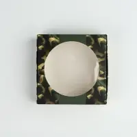 Коробка для макарун с низкими бортами &laquo;23 Февраля&raquo;, 11 х 11 х 3 см