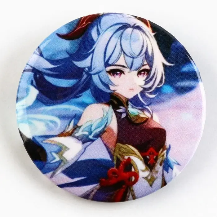 Значки закатные &laquo;Аниме девочки&raquo;, 38 мм, МИКС