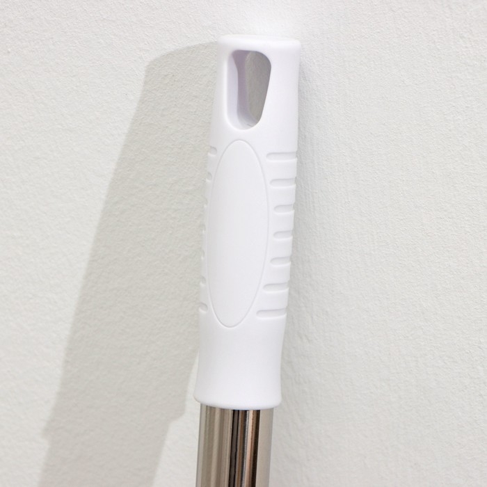 Окномойка бабочка Raccoon, стальная телескопическая ручка, микрофибра, поворот на 180&deg;, 40&times;10&times;118(150) см