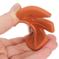 Прорезыватель силиконовый &laquo;Тропики&raquo;, цвет желтый/оранжевый, Mum&Baby