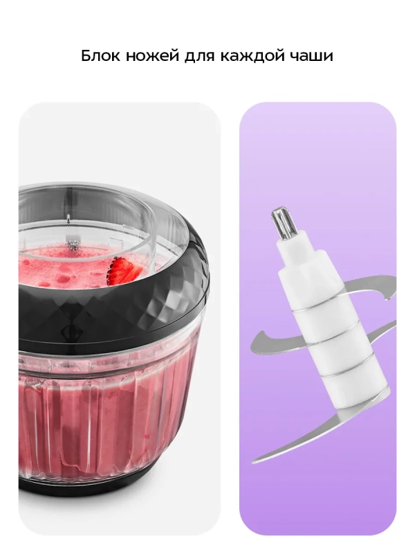 Измельчитель электрический КТ-3522 - 400 Вт